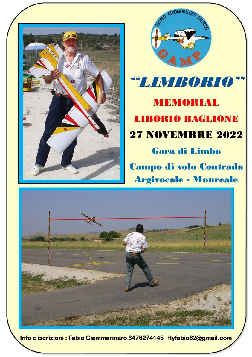 Locandina gara limbo 27 novembre 2022