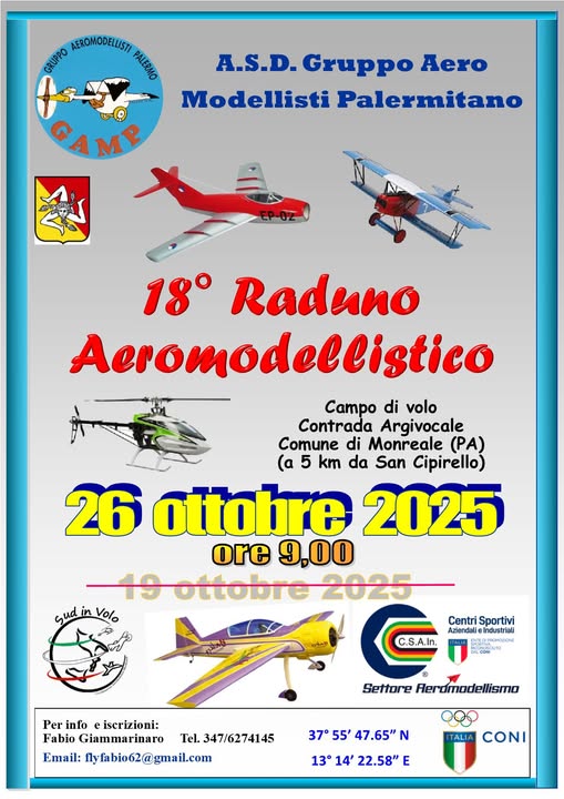 Nuova data del raduno 2025